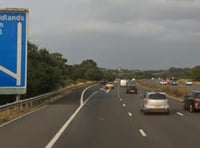Witness appeal as two injured in motorway smash
