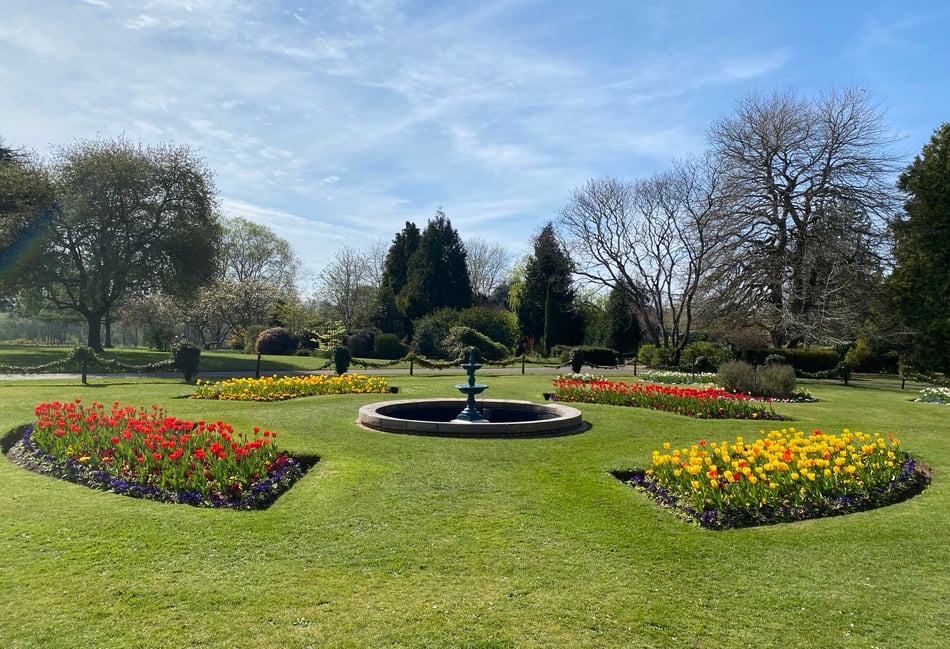 Easter fun eggstravaganza in town park