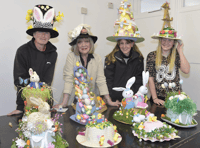 Film and TV star judges Easter bonnet contest