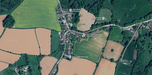 Plans for four houses in West Bagborough