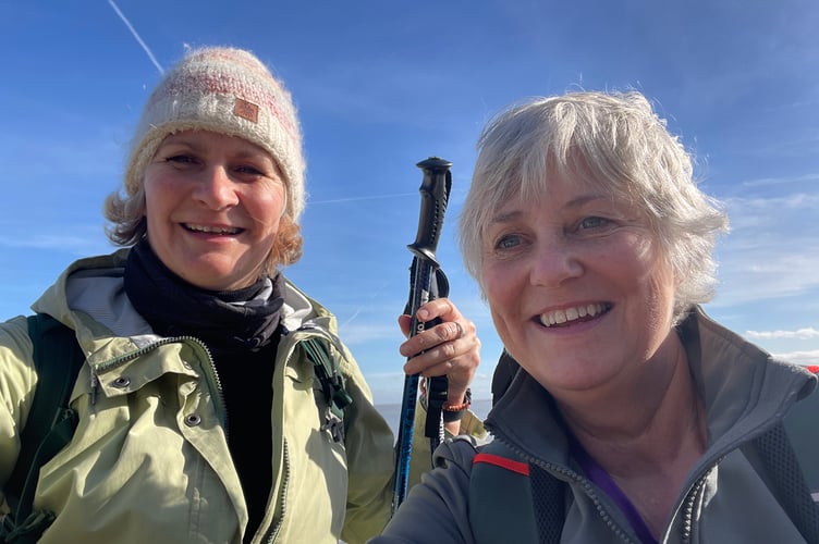 Louise Yeoman and Paula Wadham have been extensively training for the Everest base camp trek