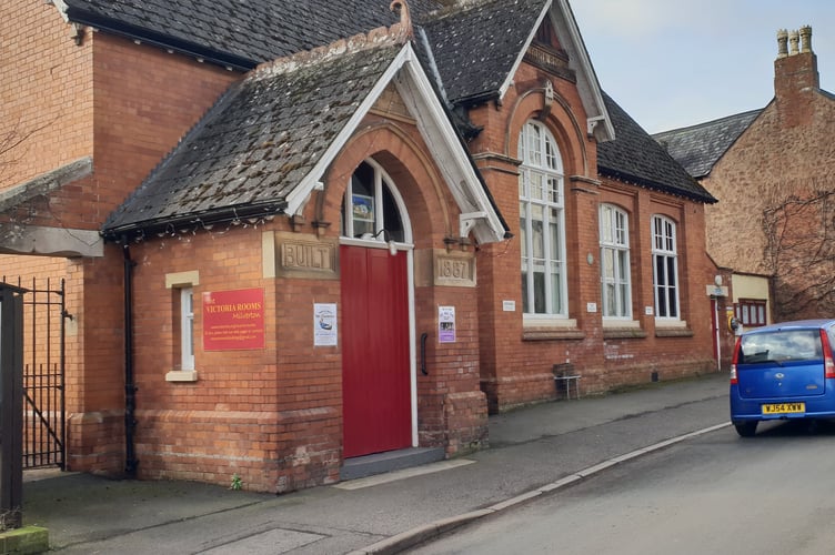 The Victoria Rooms, in Milverton, where meetings are held of the village WI, now an independent group named Milverton Marigolds.