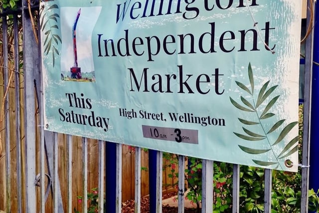 Sun shines on first market of the year