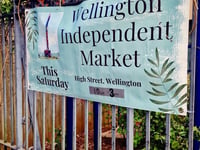 Sun shines on first market of the year