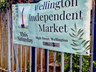 Sun shines on first market of the year
