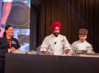 Student chef completes extraordinary work experience