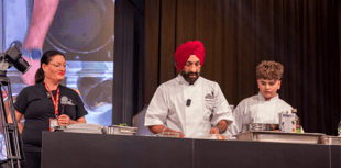 Student chef completes extraordinary work experience