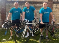 John and mates in ride from London to Paris 