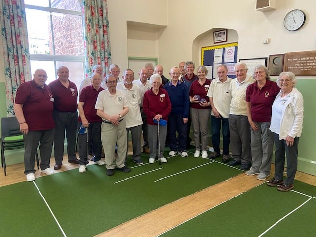 Combined Corfe and  Rockwell Green teams