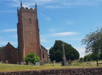 Villagers climbing church tower to raise funds