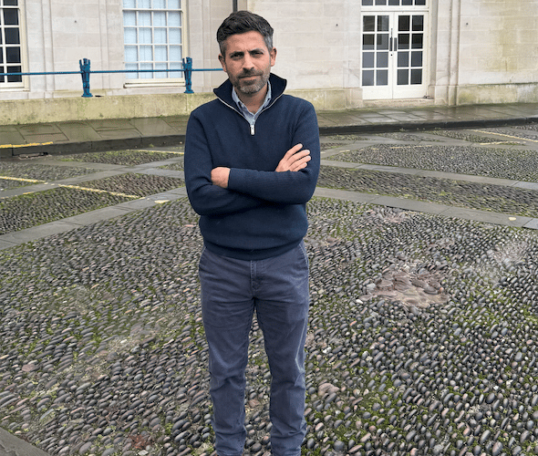 Somerset Council Conservative opposition group leader Cllr Diogo Rodrigues.