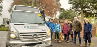 First anniversary celebrated for two-towns bus link