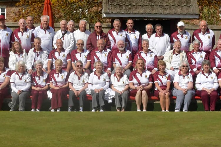 Wellington Bowling Club on parade 