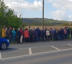 Second mass demonstration against countryside houses