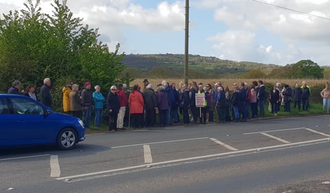 Second mass demonstration against countryside houses