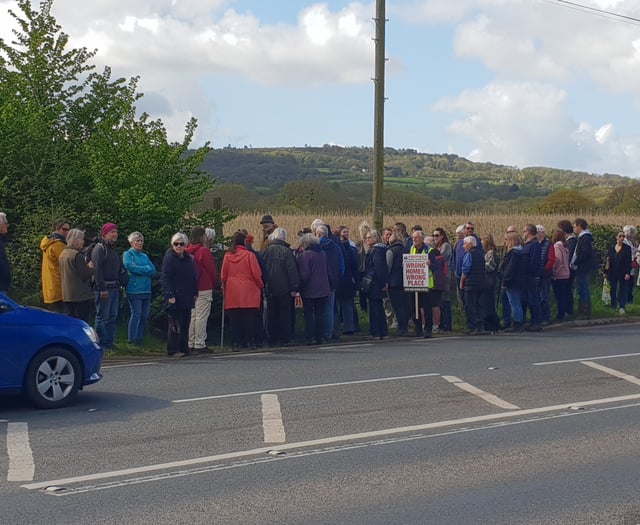Second mass demonstration against countryside houses