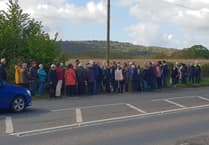 Hundreds stage protest walk across Wellington farmland eyed by housing developers