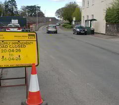 Water works cut off part of town again