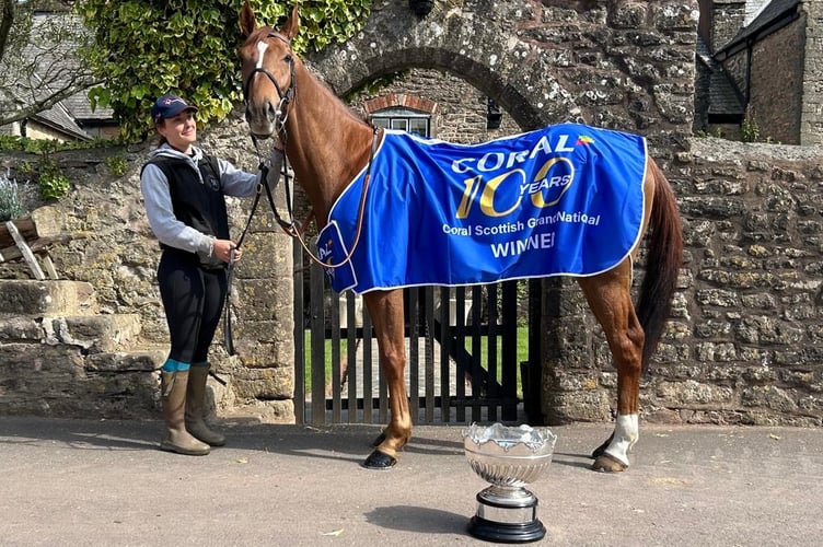 Kap Vert back home with Louisa Zeale at Bilbrook.