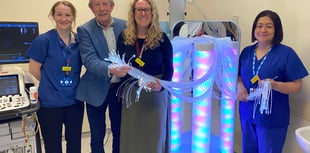 Sensory machine making young heart scans easier