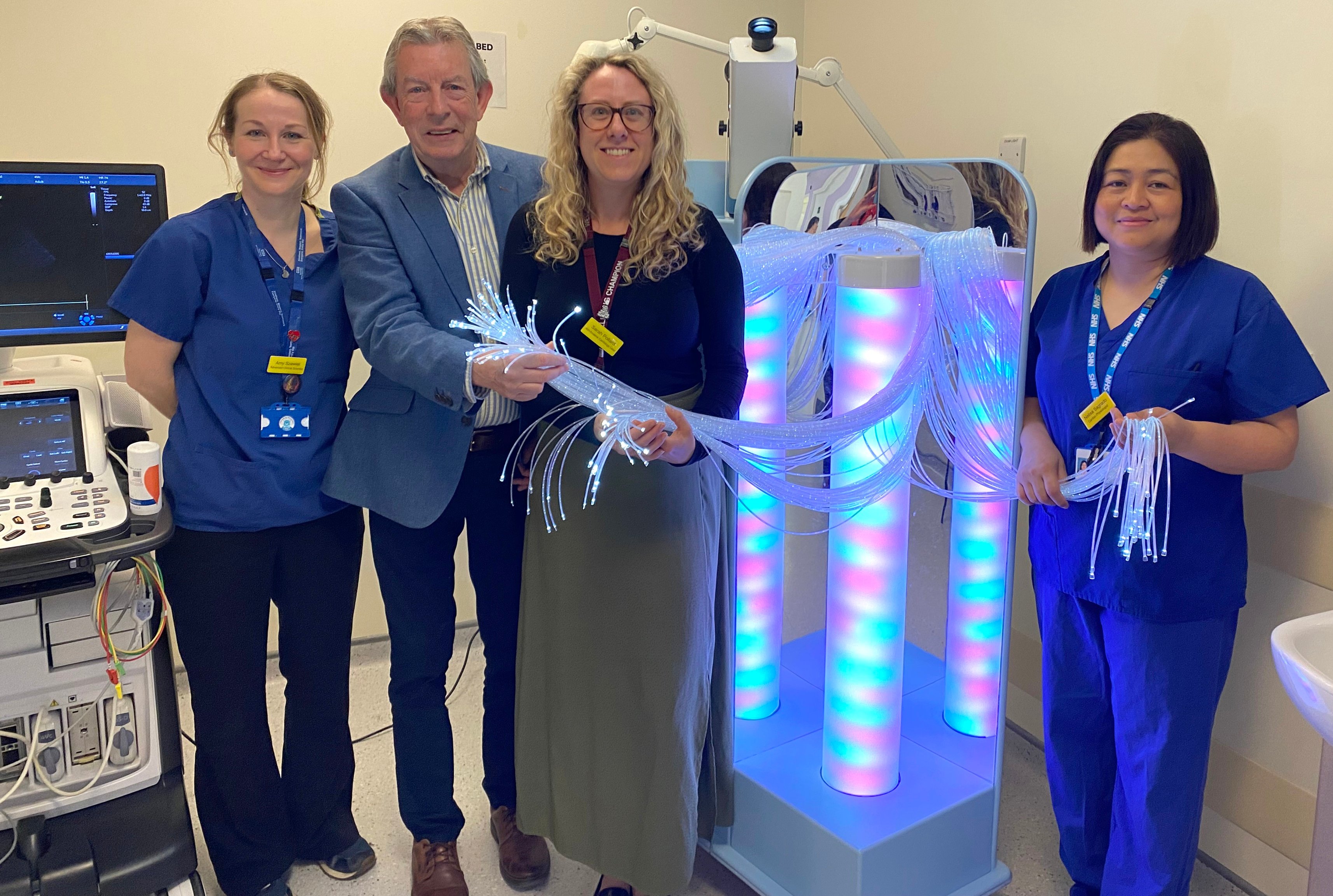 Young heart scan patients light up as Musgrove sensory machine proves ...