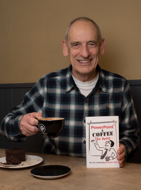 Wellington author Michael Pollack has launched a second book, a refill on his first take on the weird world of marketing. 