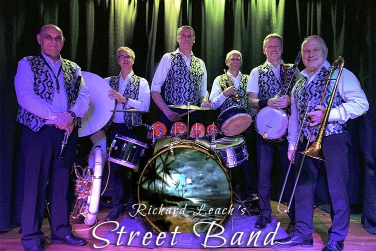 'Wivey Has Jazz' welcomes the Richard Leach Street Band on May 13 at the Jubilee Hall in Langford Budville.