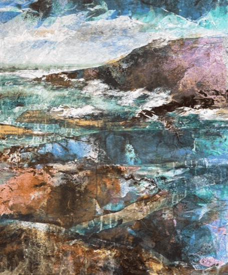 The latest exhibition by local artist Claire Western was inspired by the wonderful weather last summer. 