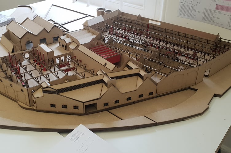 A 3D model of how Wellington's Toneworks site currently looks.