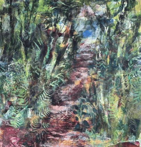 Claire is using the new Spring Tide exhibition to raise funds for British Heart Foundation.