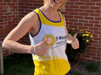 Woman runs half-marathon in memory of brother