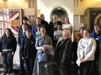 Youth parliament members meet council chairman