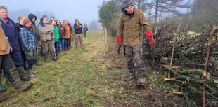 Charity in touching distance of 100-mile hedgerow centenary target