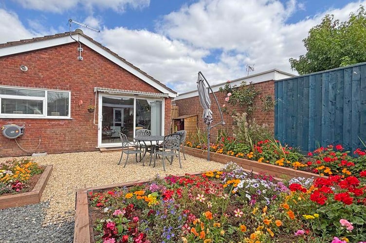 The property benefits from a low maintenance, enclosed garden