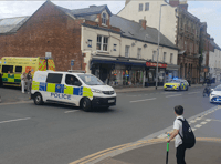 Large police response to town centre incident