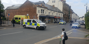 Large police response to town centre incident