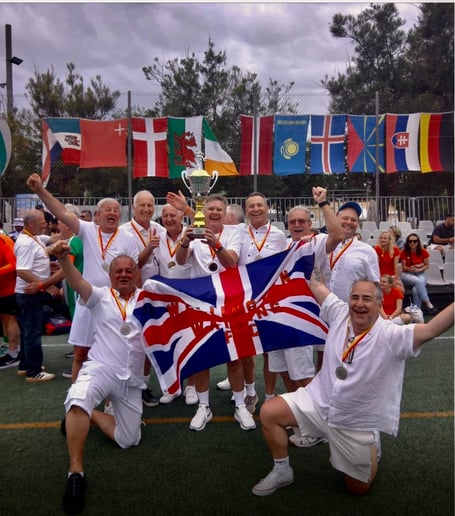 Wellington Walking Football Club celebrated in Majorca