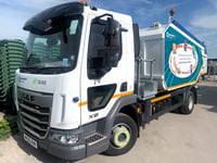 New trucks with food waste messaging