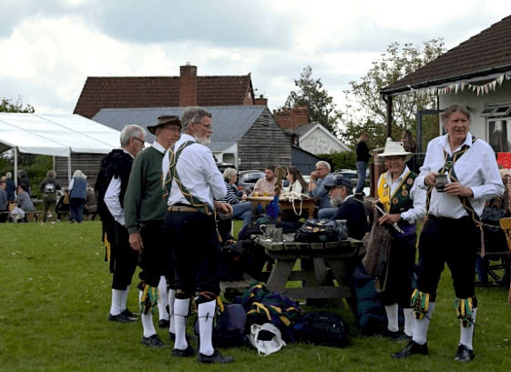 Morris dancing was just one of the many attractions at this year's Milverton Fair on the recreation ground.
