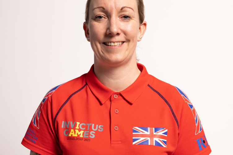Stacey Denyer, Invictus Competitor and Sporting Champion in Somerset.