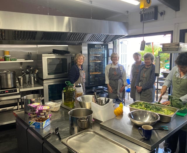 Charity which supplies 500 meals a week marks two years at new base