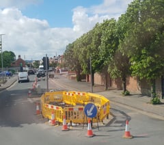 Town centre gas repairs finish early