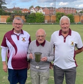 Wales' team members, left to right, Paul Kelsall, Ron Taylor and Andy Pearce.