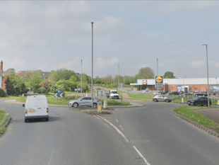 Roadworks mean cars trapped on housing estate
