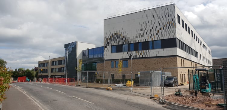 Musgrove Park Hospital's new surgical centre has been shortlisted for an architectural award.