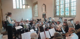 Town band's first full concert of the year boosts numbers