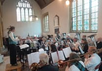 Town band's first full concert of the year boosts numbers