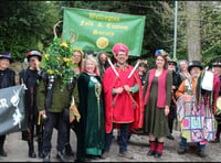 Folk Parade in Wellington heralds the month of May