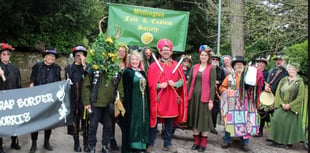 Folk Parade in Wellington heralds the month of May
