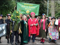 Folk Parade in Wellington heralds the month of May